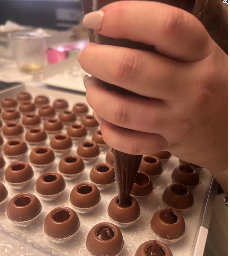 Göra egna chokladpraliner